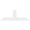 Ekena Millwork Portland Architectural Grade PVC Gable Bracket, 60"W x 22 1/2"H x 4"D x 6"F, 9/12 Pitch GBP060X23X0406POR00 - alternate 5